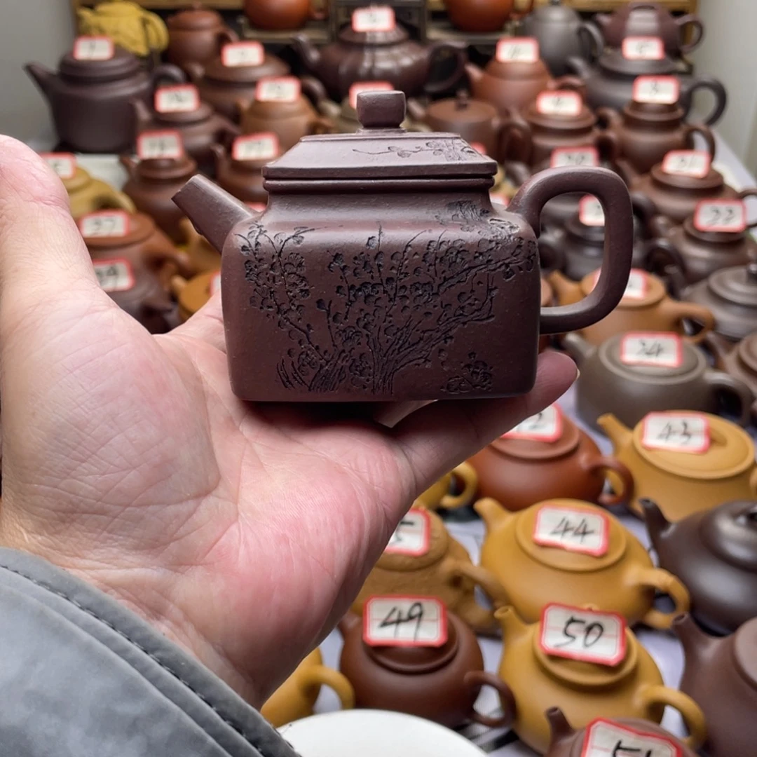 茶壶紫砂宜兴紫砂半手工