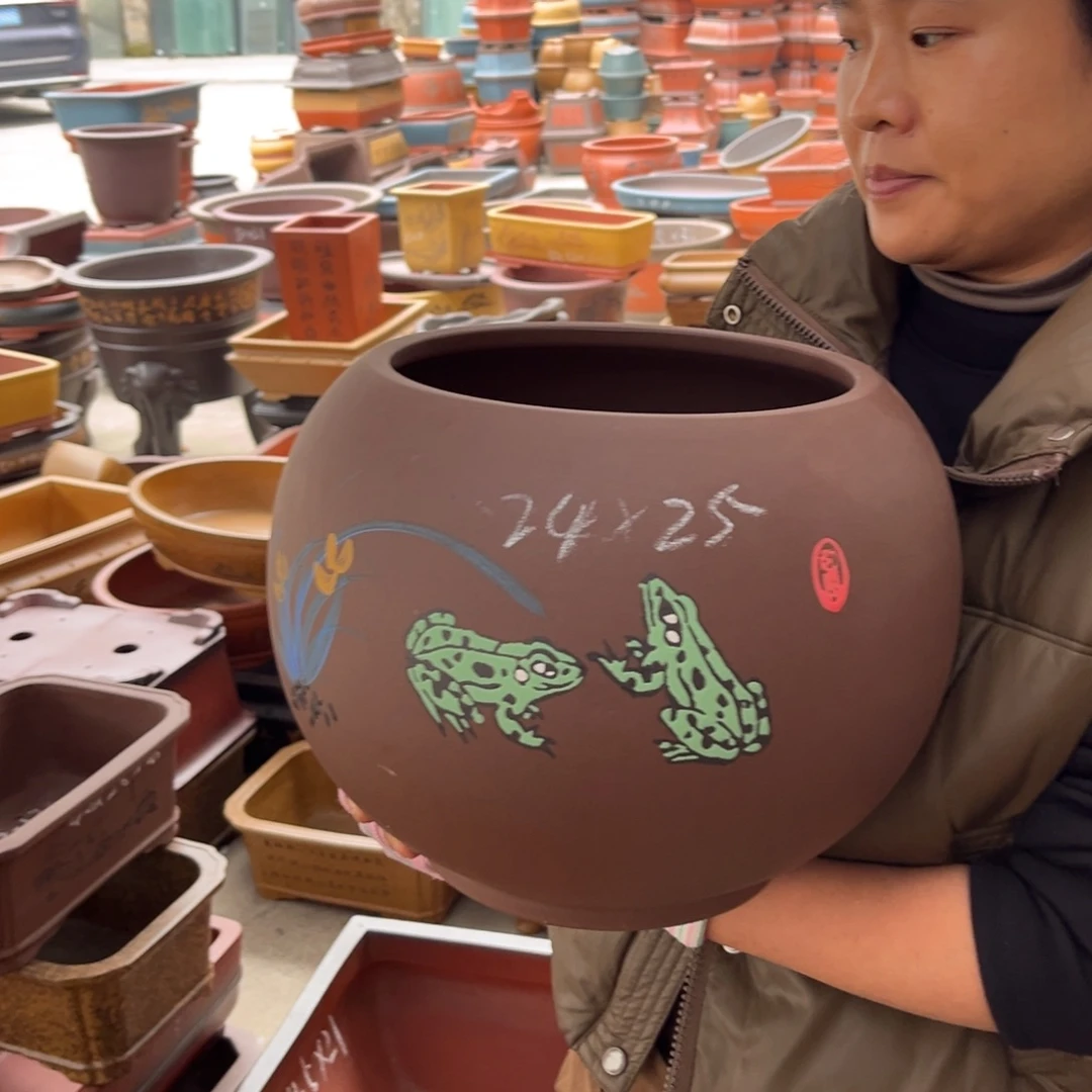 花盆紫砂盆景艺术