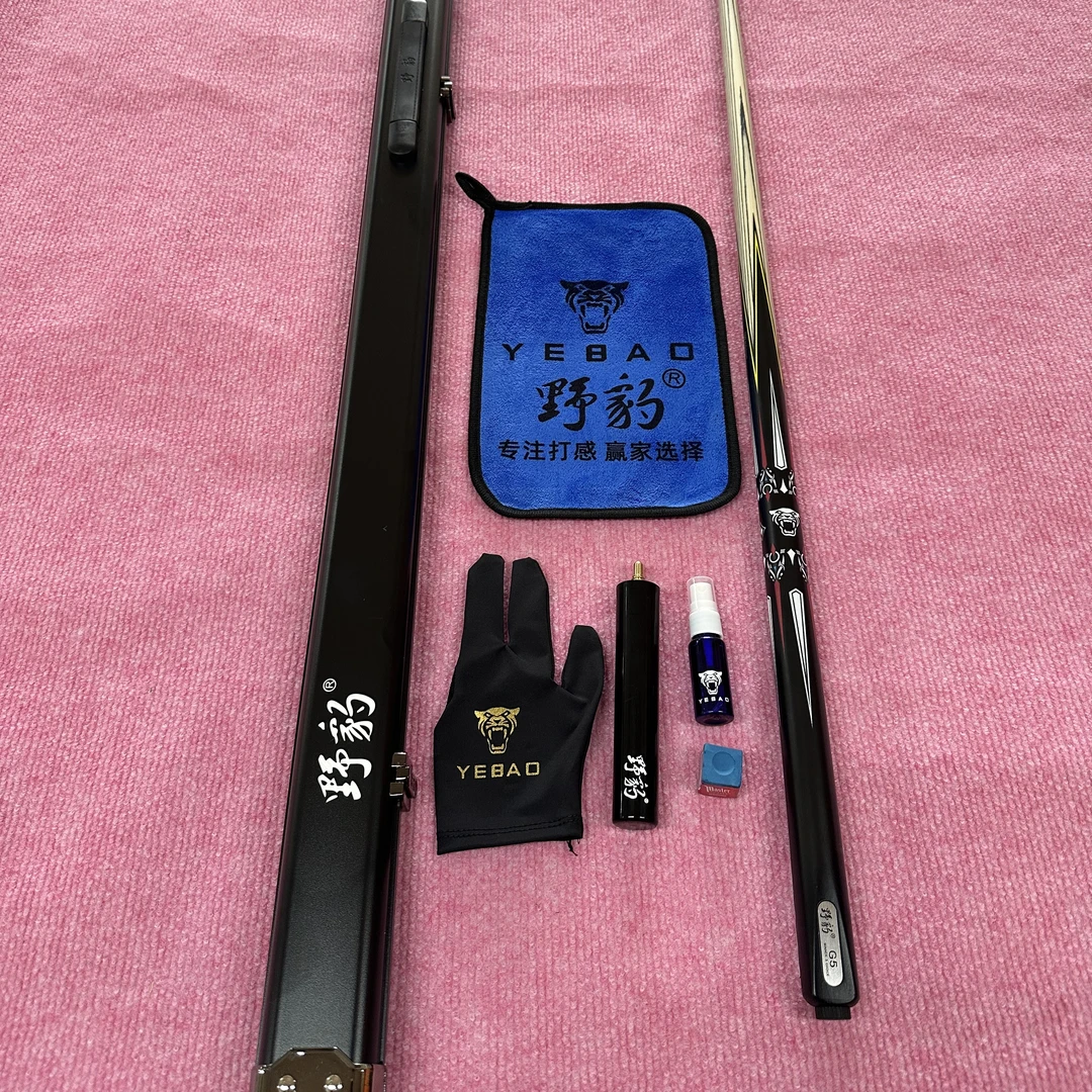 1:1复刻野豹G5正剑纹 带NFC芯片带编码同款台球杆顺丰包邮