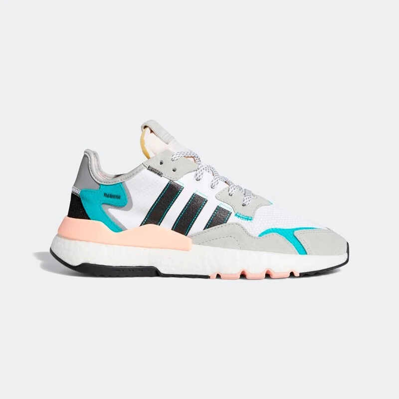 阿迪达斯Adidas三叶草男鞋NITE JOGGER休闲鞋跑步鞋运动鞋 FV3852