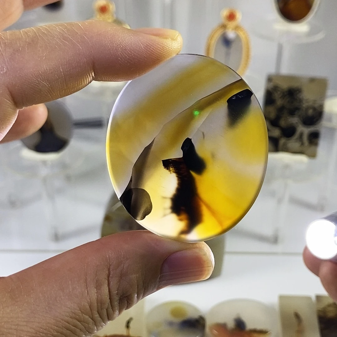 合成碳硅石非金属饰品