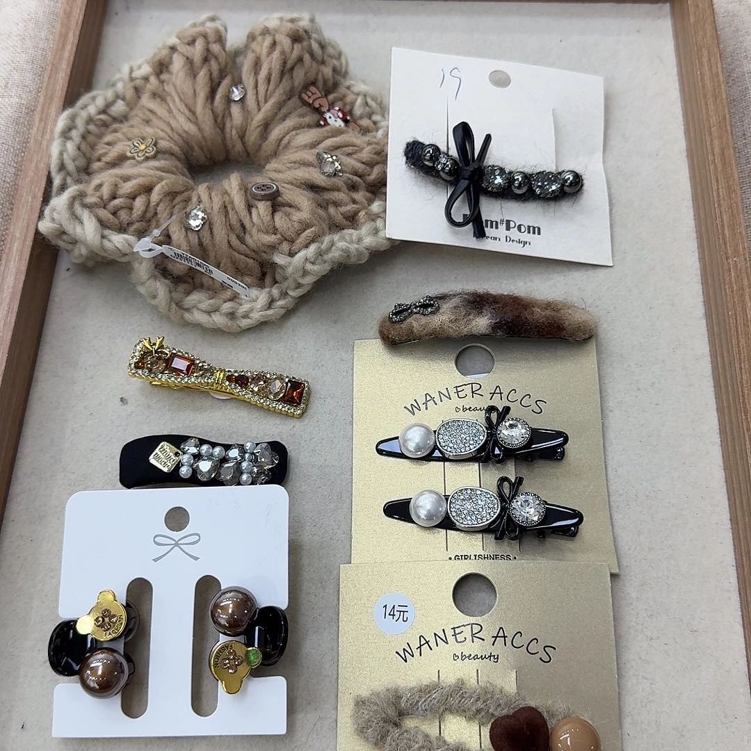 皮质铁合金夹子158