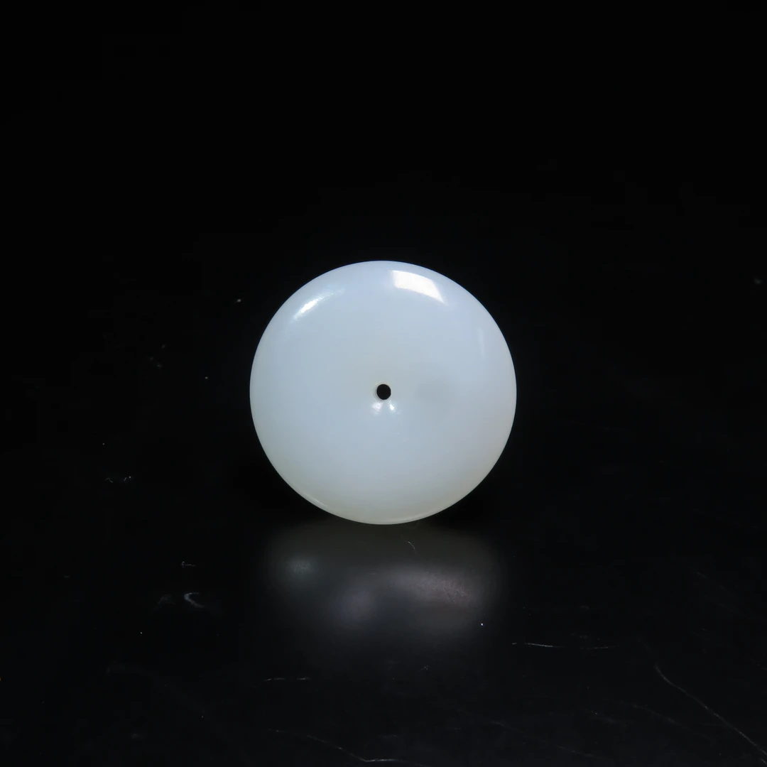 民国和田玉平安扣/MZ535086/和田玉/民族文物