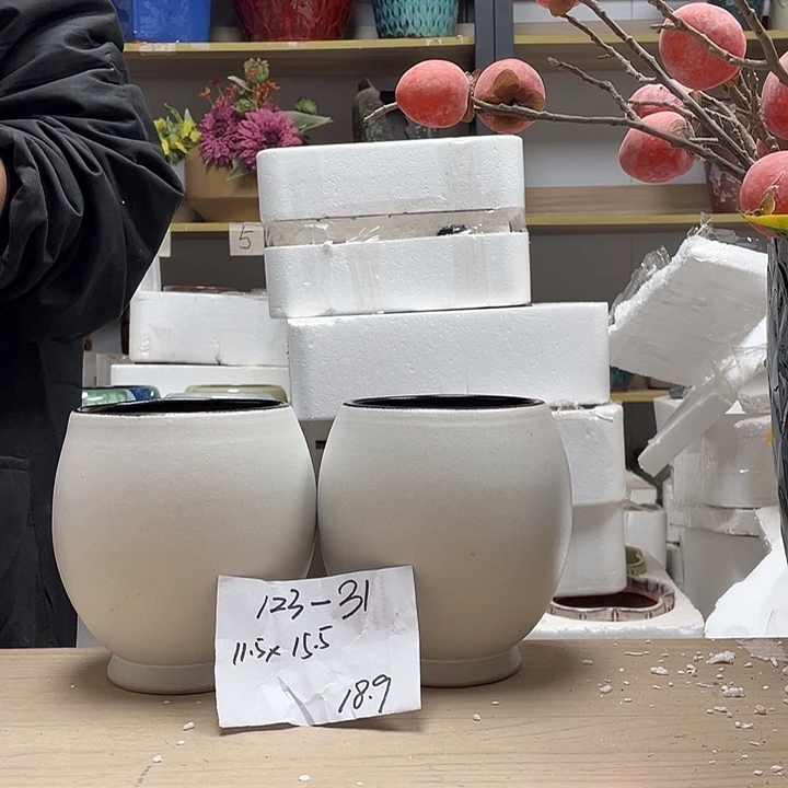 粗陶多肉花盆微瑕31