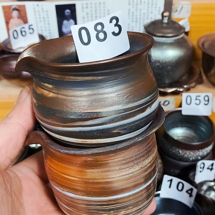 紫砂茶杯沉*柴烧纯手工083