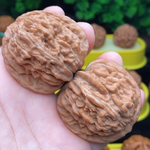 把件文玩核桃山地楼43全品