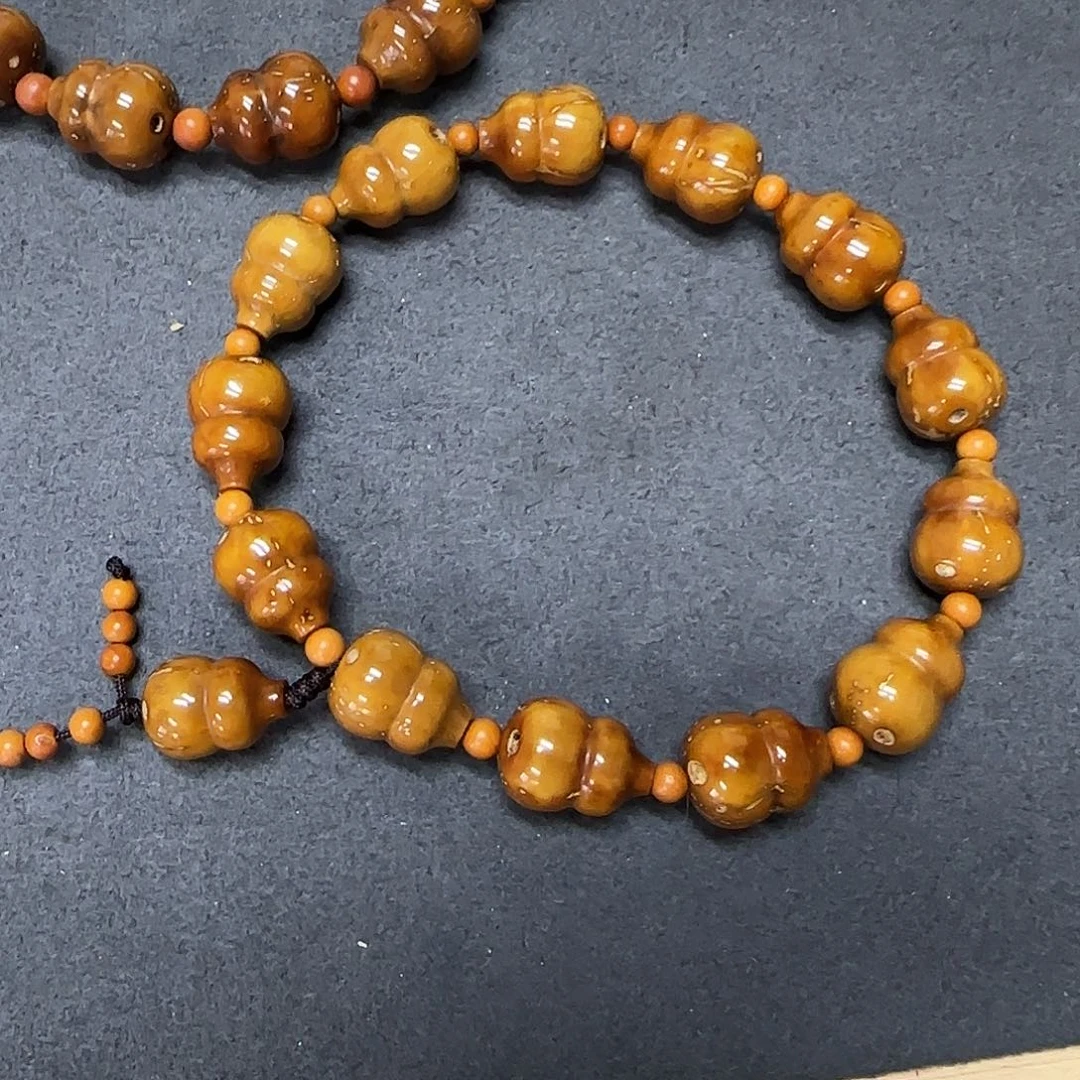 紫金鼠手串D5484黄金甲葫芦11mm左右