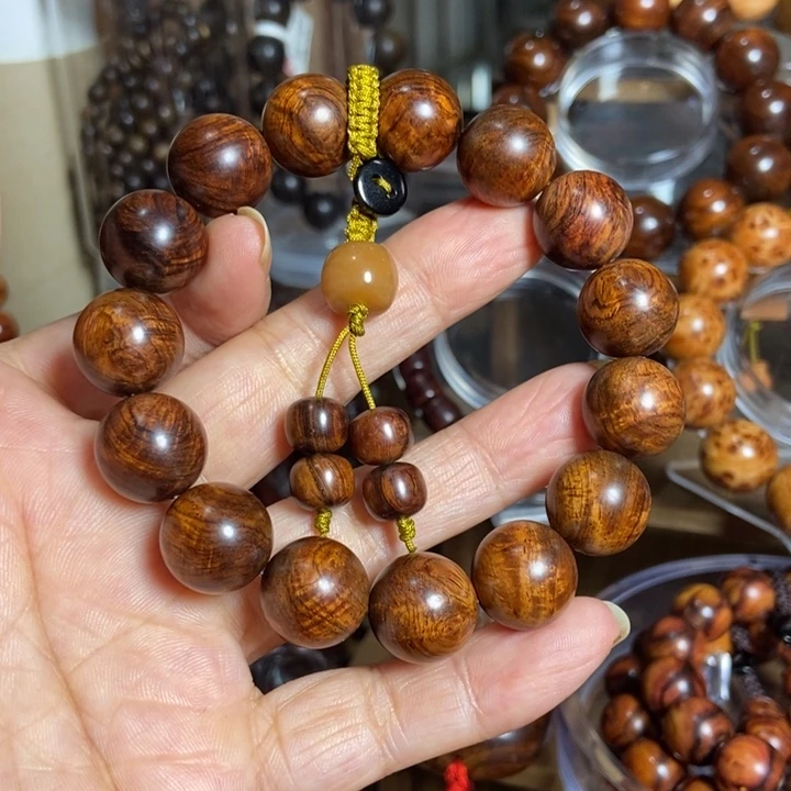 平***安黄花梨/降香黄檀海南水波纹尺寸1.5