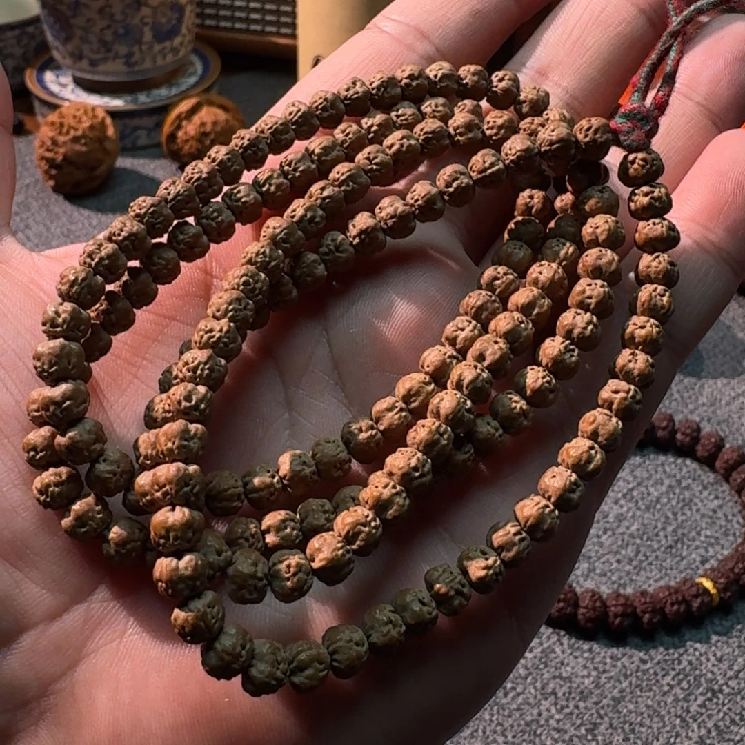 秋***北吊坠文玩核桃歡己SS佛手长串