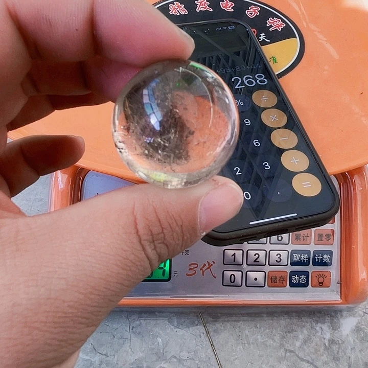 胡***）水晶未镶嵌摆件水晶