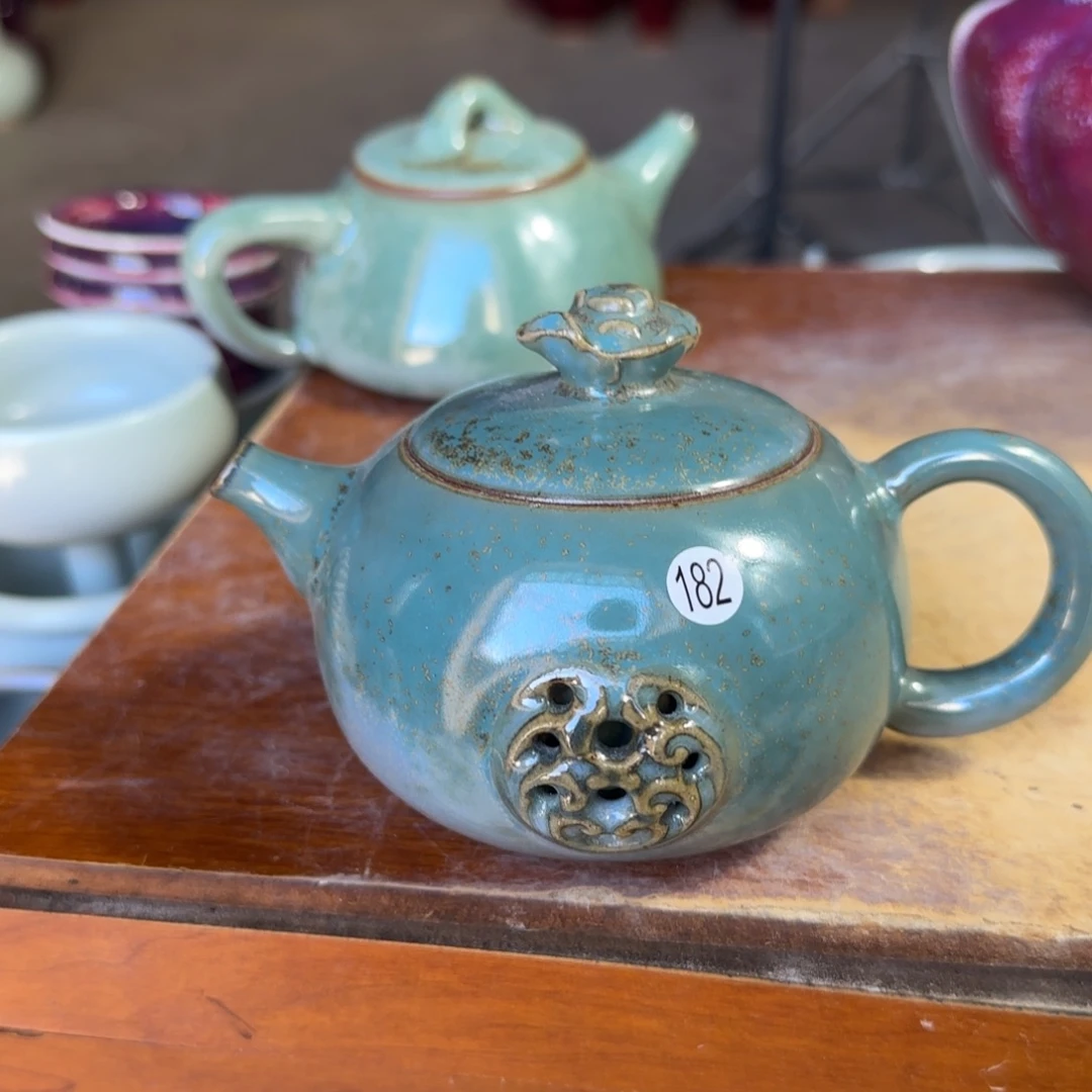 瓷摆件郑家钧窑摆件微