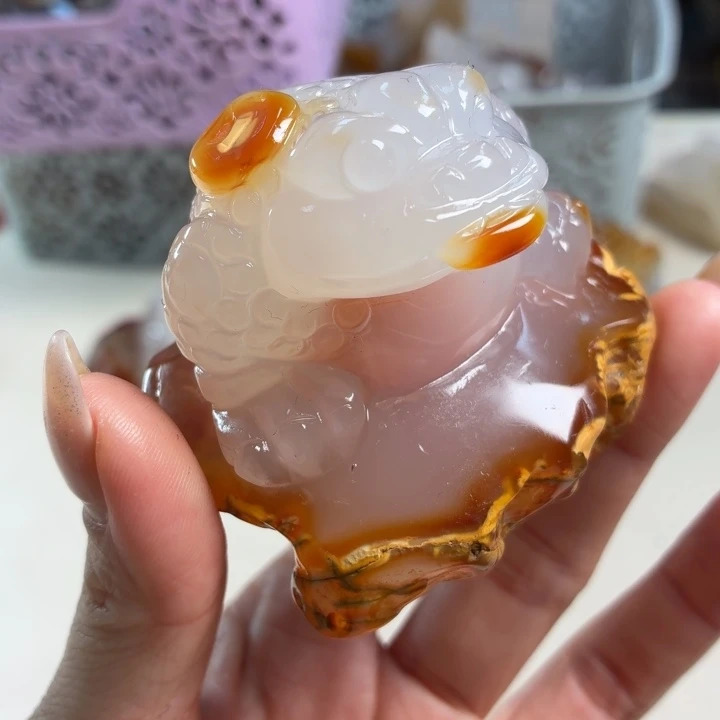 玛瑙/玉髓未镶嵌吊坠(不含链)