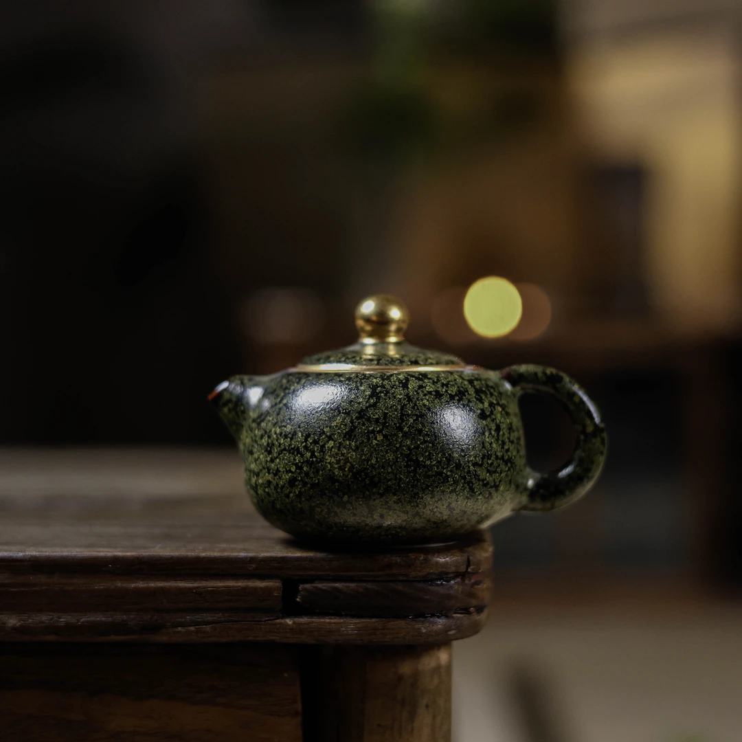 【纳兰】茶叶末 西施壶（黄丽君S0166）