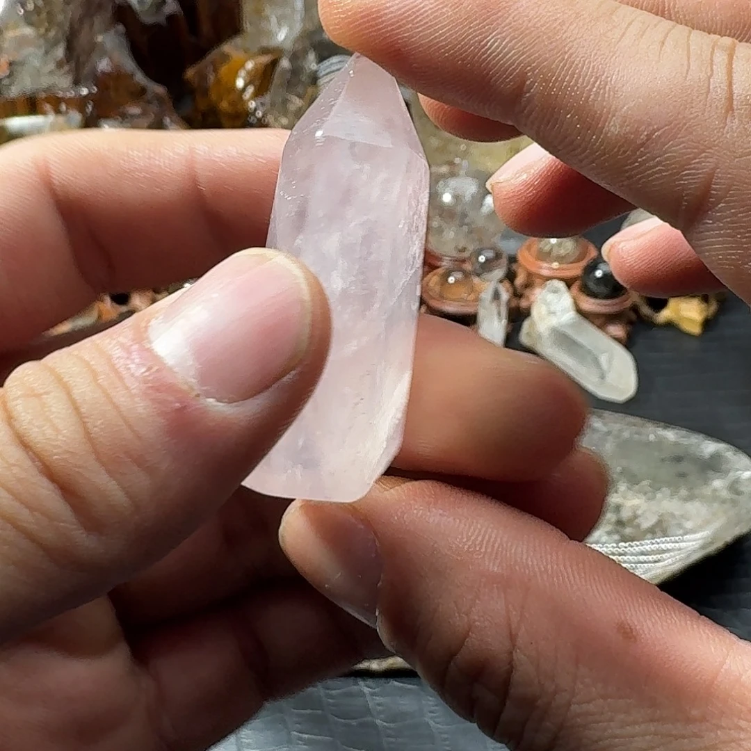 水晶珠宝半成品银S925镶嵌