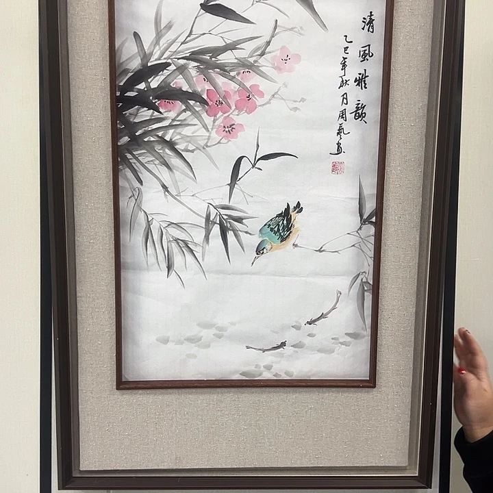 国画花鸟画作品手绘