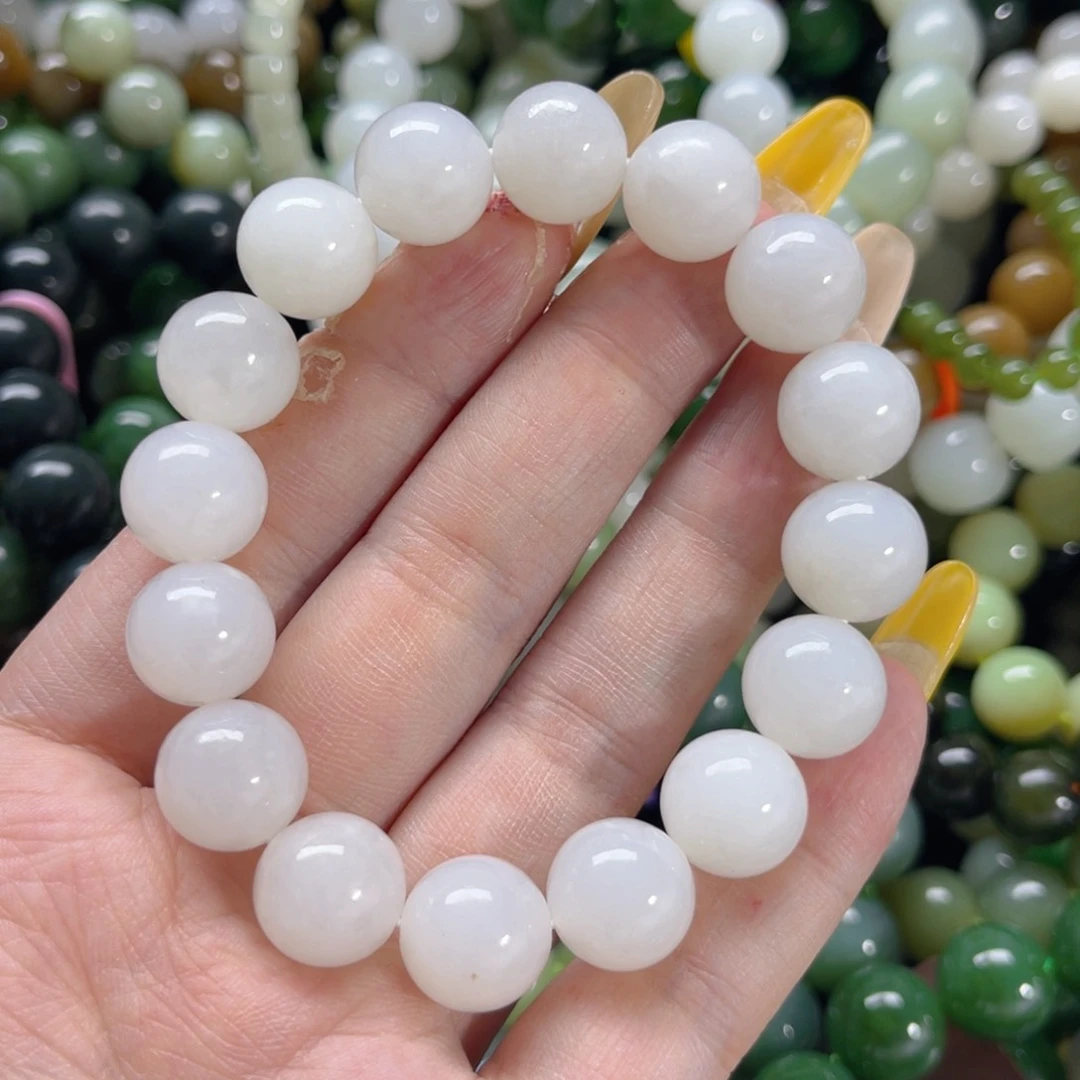 未镶嵌手串和田玉