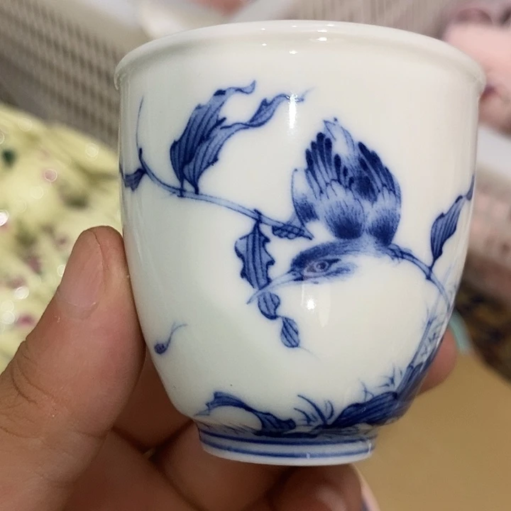 摆件景德镇陶瓷主人杯2445