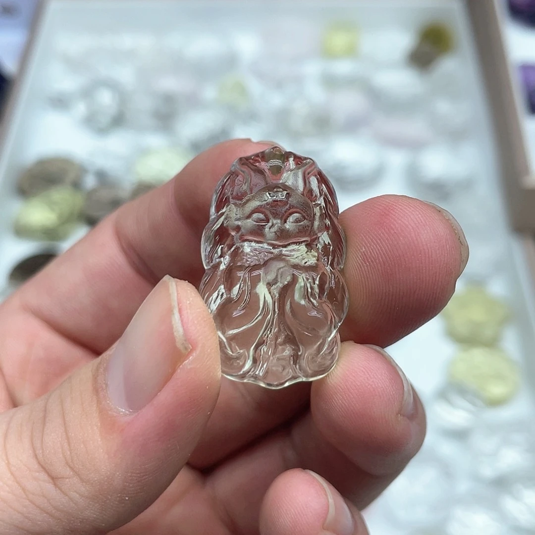 水晶吊坠(不含链)未镶嵌