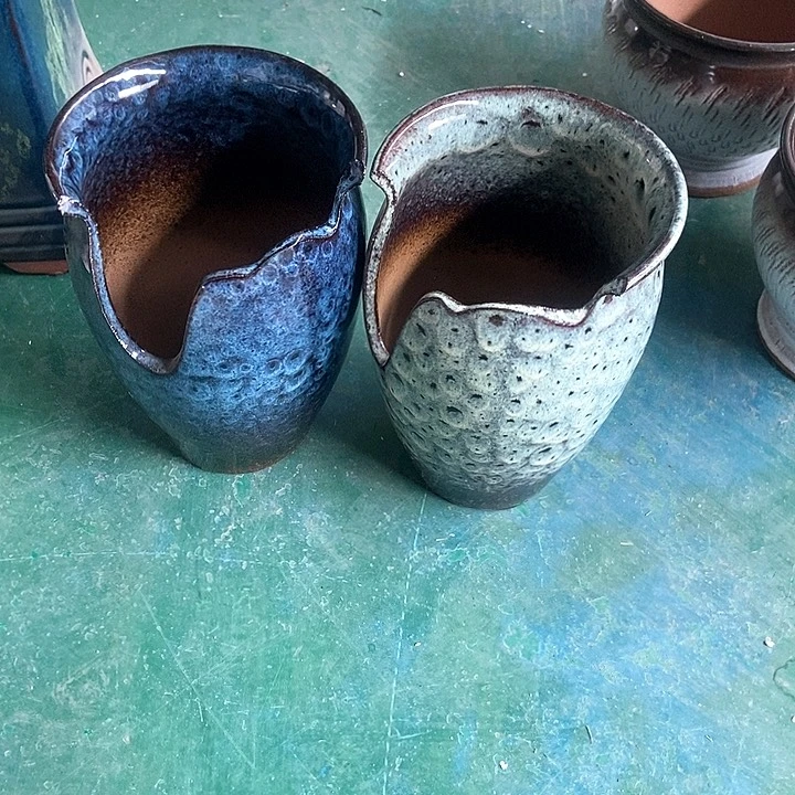 红陶口12。高19。。。。