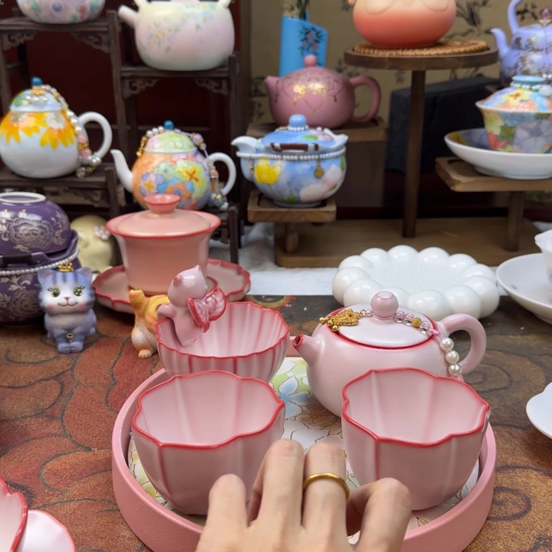孤品茶具就一件。拼手速～