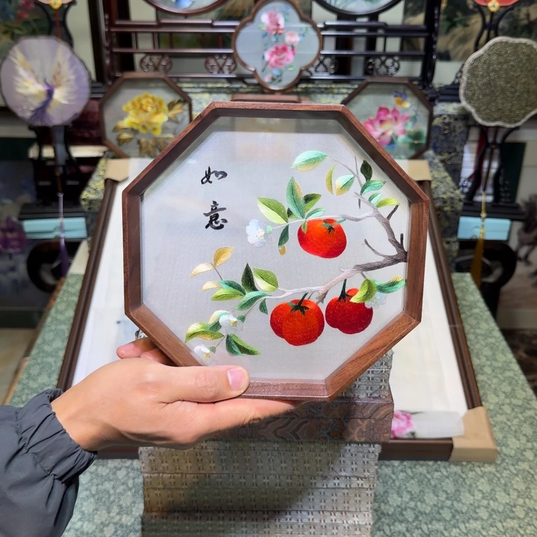 刺绣手工苏绣工艺制作技艺精湛