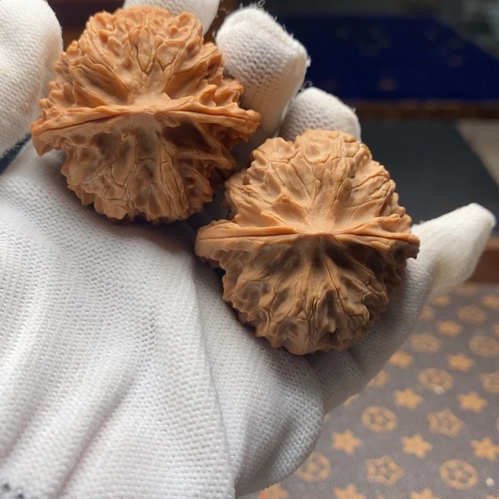 文玩核桃把件苹果43尺