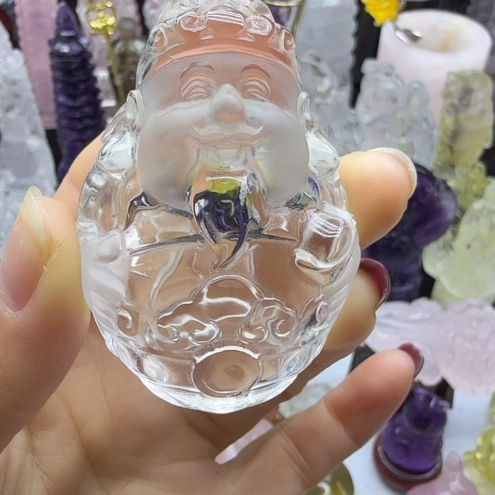 水晶未镶嵌珠宝半成品