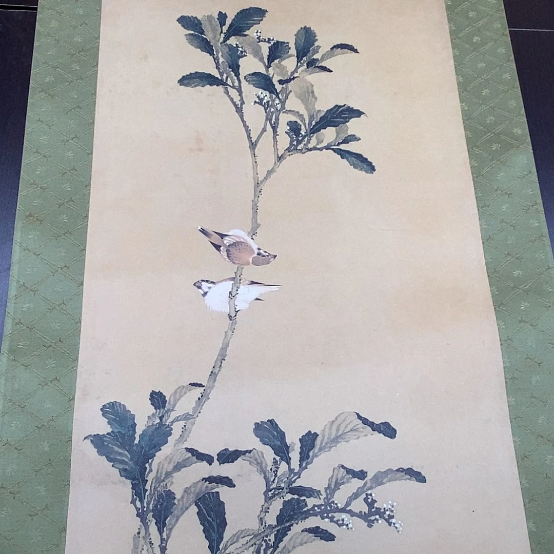 横款装饰画花鸟图