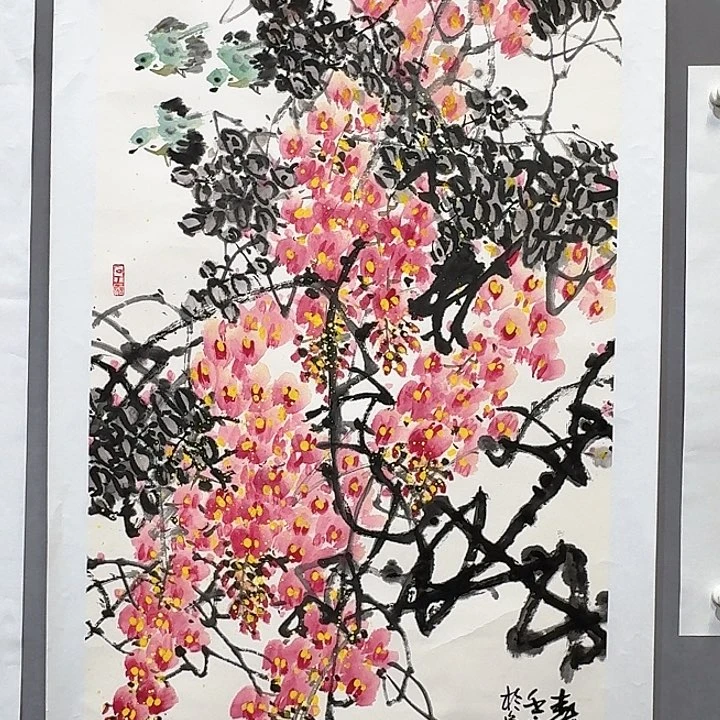 国画亲笔手绘放心去藏