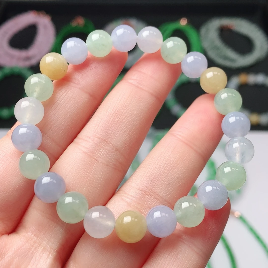 翡翠未镶嵌手链翡翠