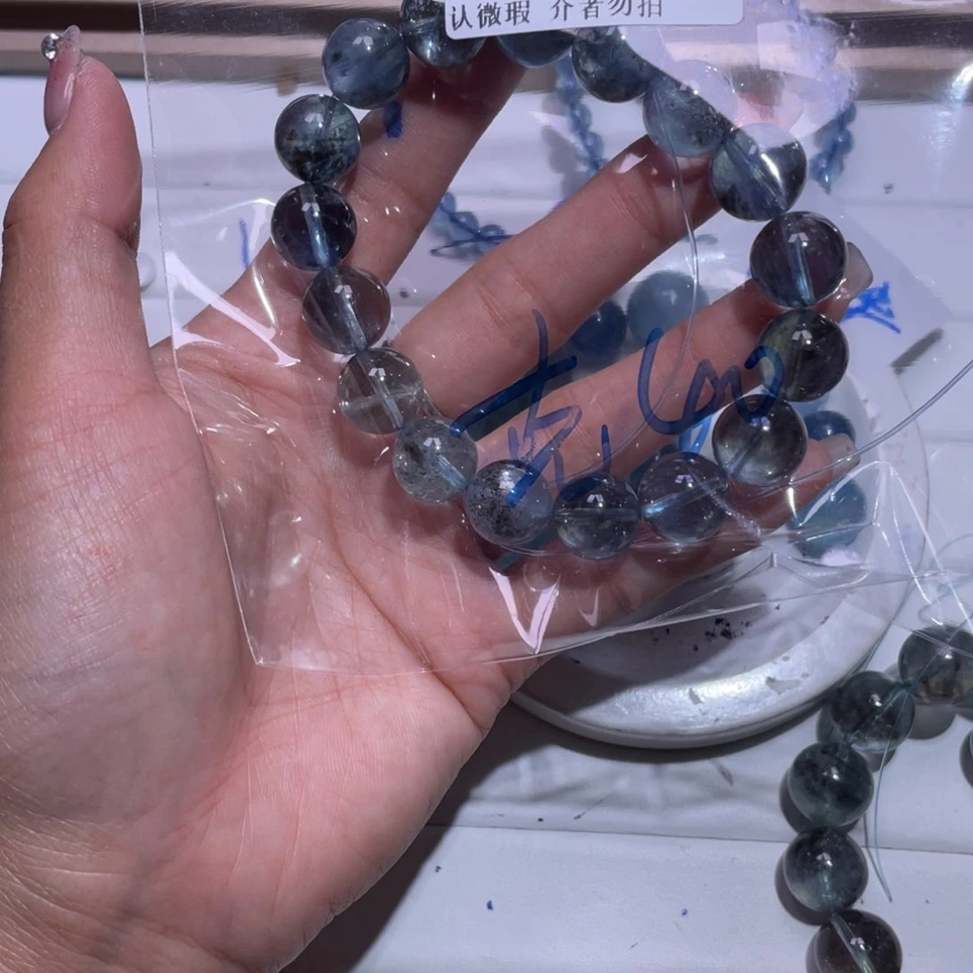 海蓝宝石手链未镶嵌猫****人