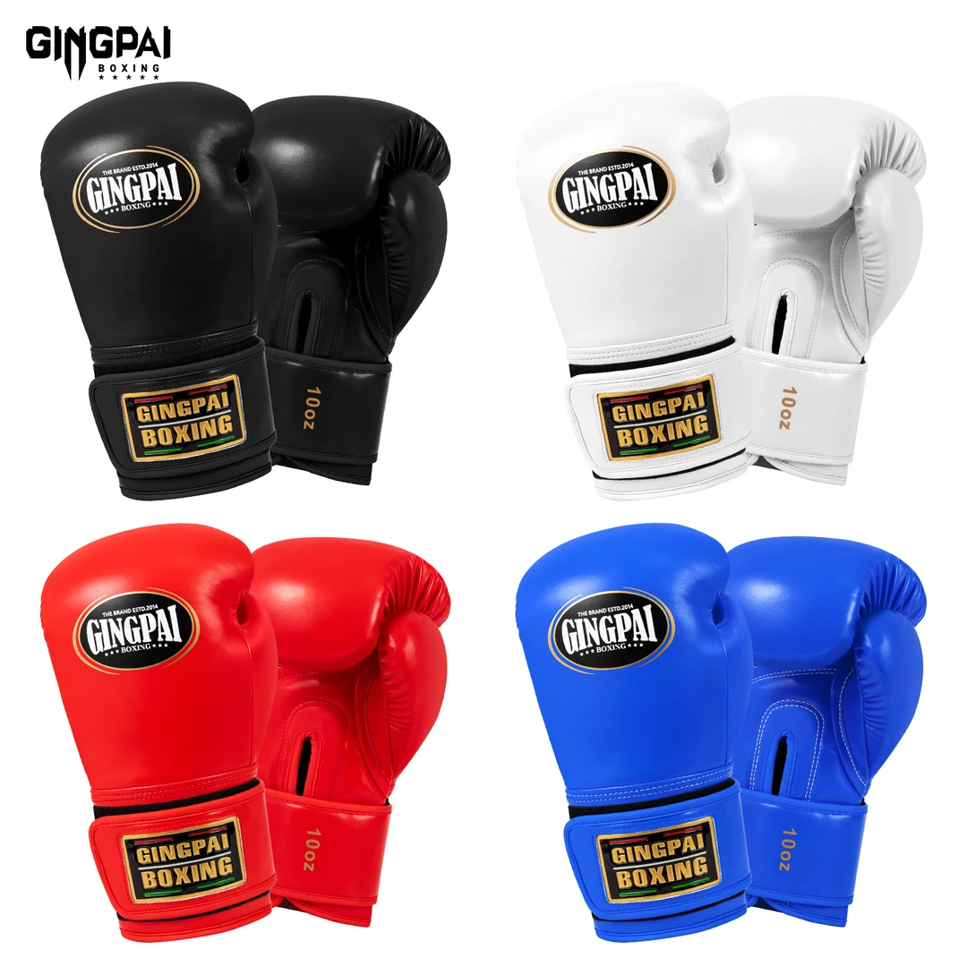 拳击手套成人男专业散打泰拳拳套儿童女搏击训练打沙袋包青少年