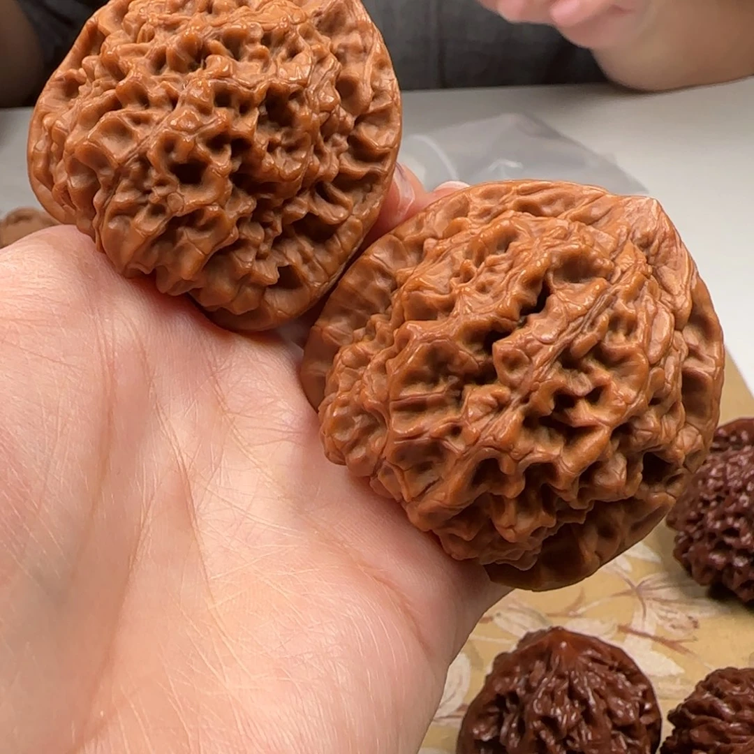 文玩核桃吊坠官帽49-15