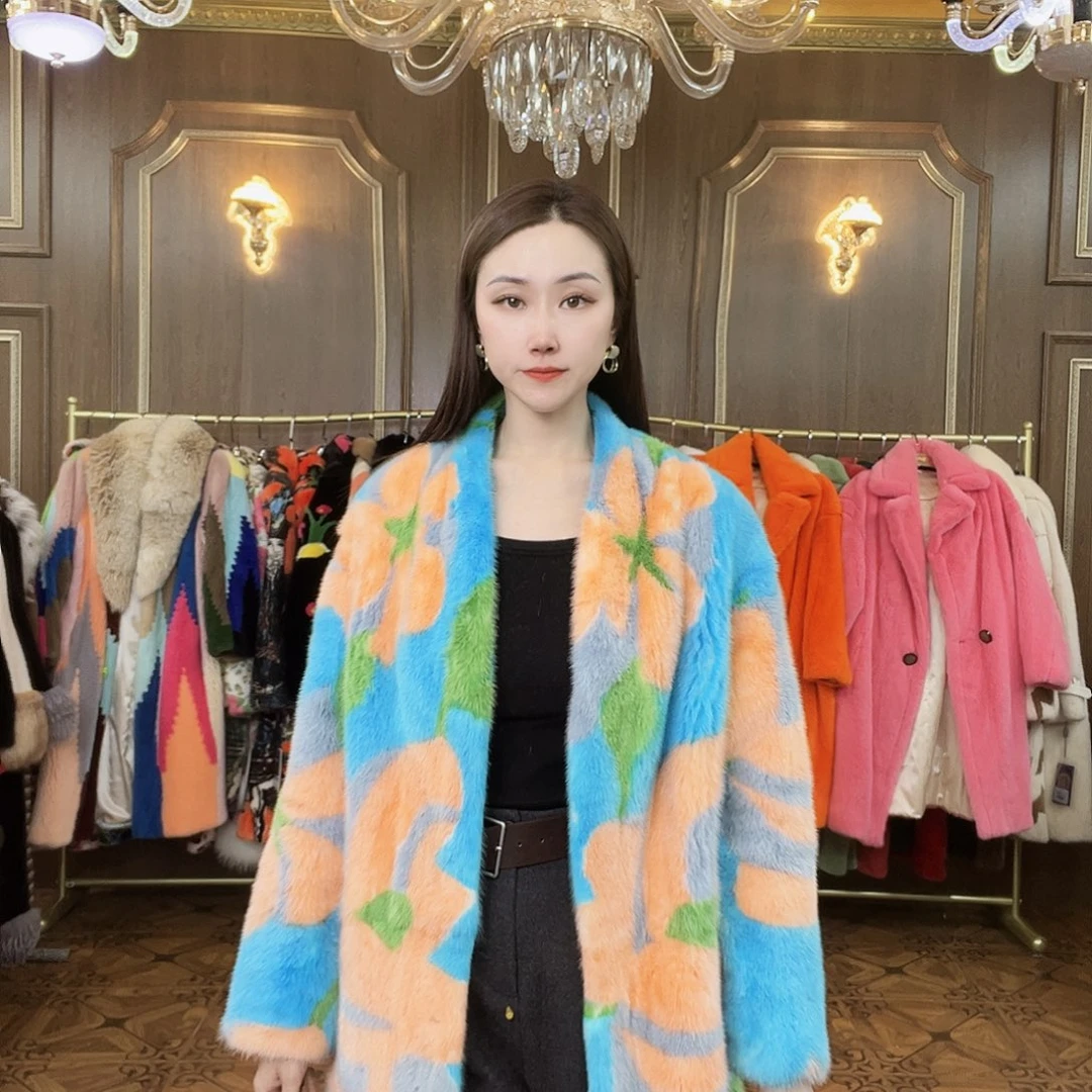 貂皮大衣时尚潮流