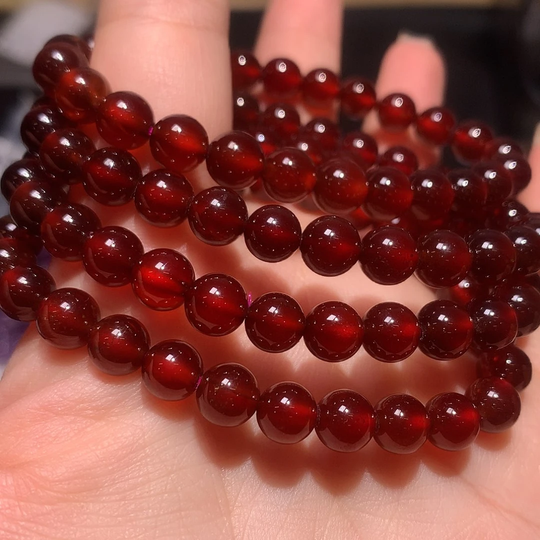 石榴石手链未镶嵌多样化发一条02