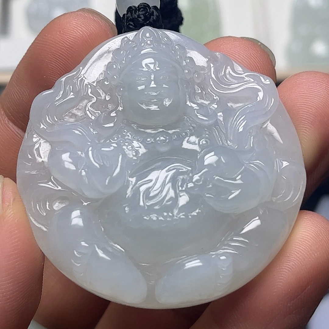 翡翠未镶嵌颈饰缅甸天然翡翠