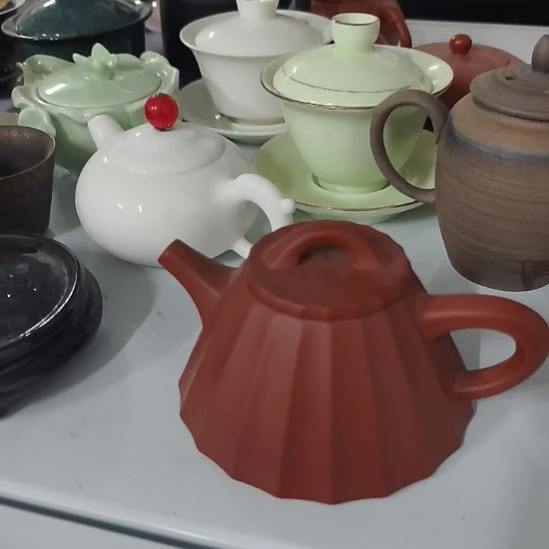 瓷片紫砂壶5555555