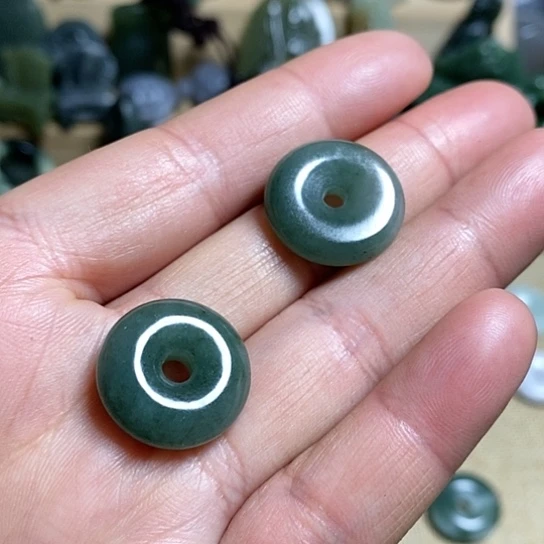 【闪购商品】翡翠珠宝奇石足铂镶嵌逩****②