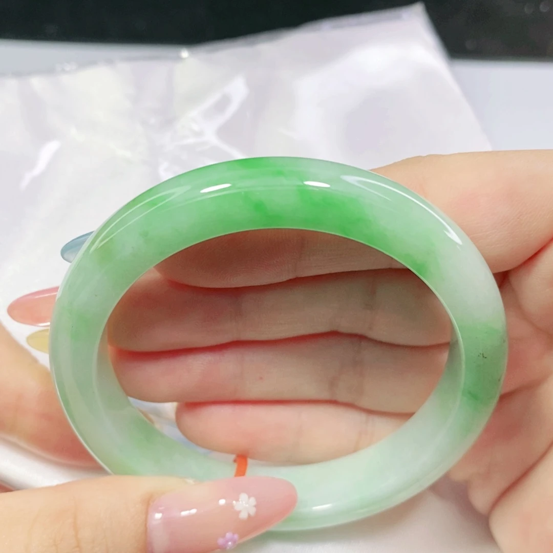 翡翠手镯未镶嵌琴*52 52 52