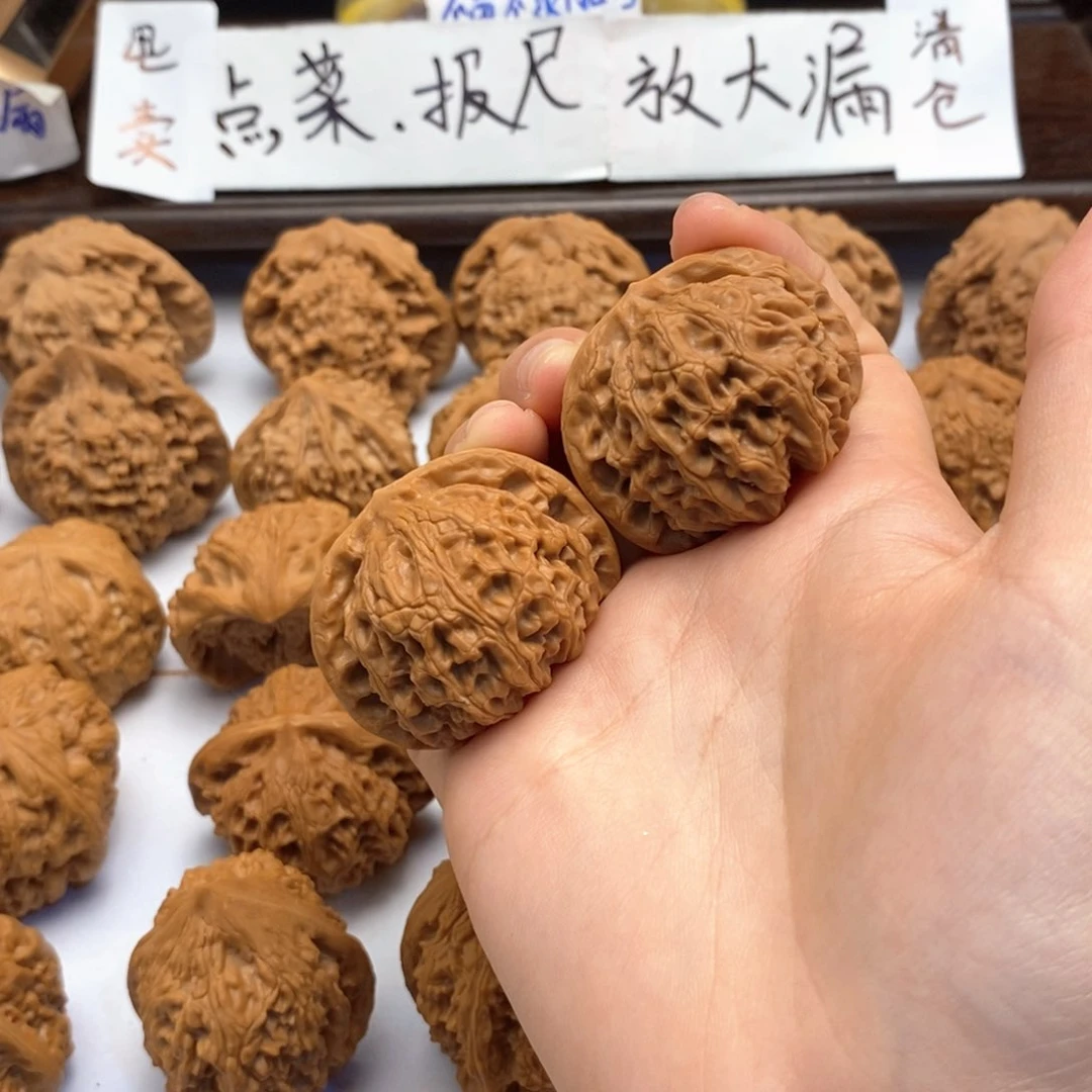 文玩核桃把件42尺宫灯