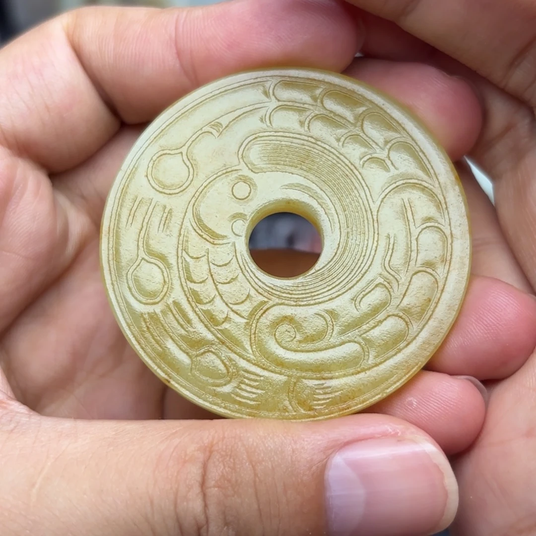 和田玉未镶嵌吊坠(不含链)