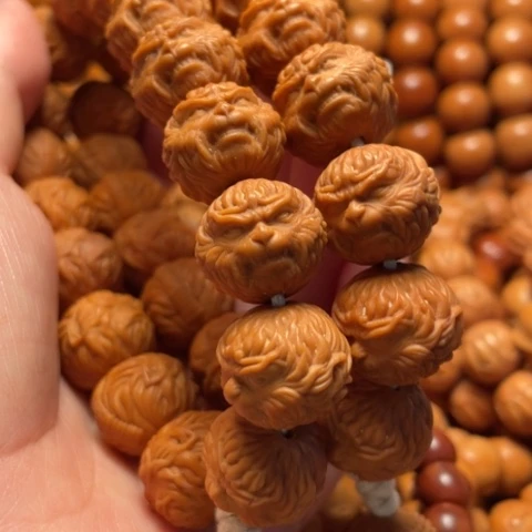 猴头核桃手串爱***姐悟空