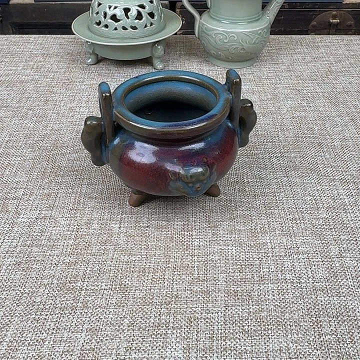 摆件陶瓷旧藏摆件