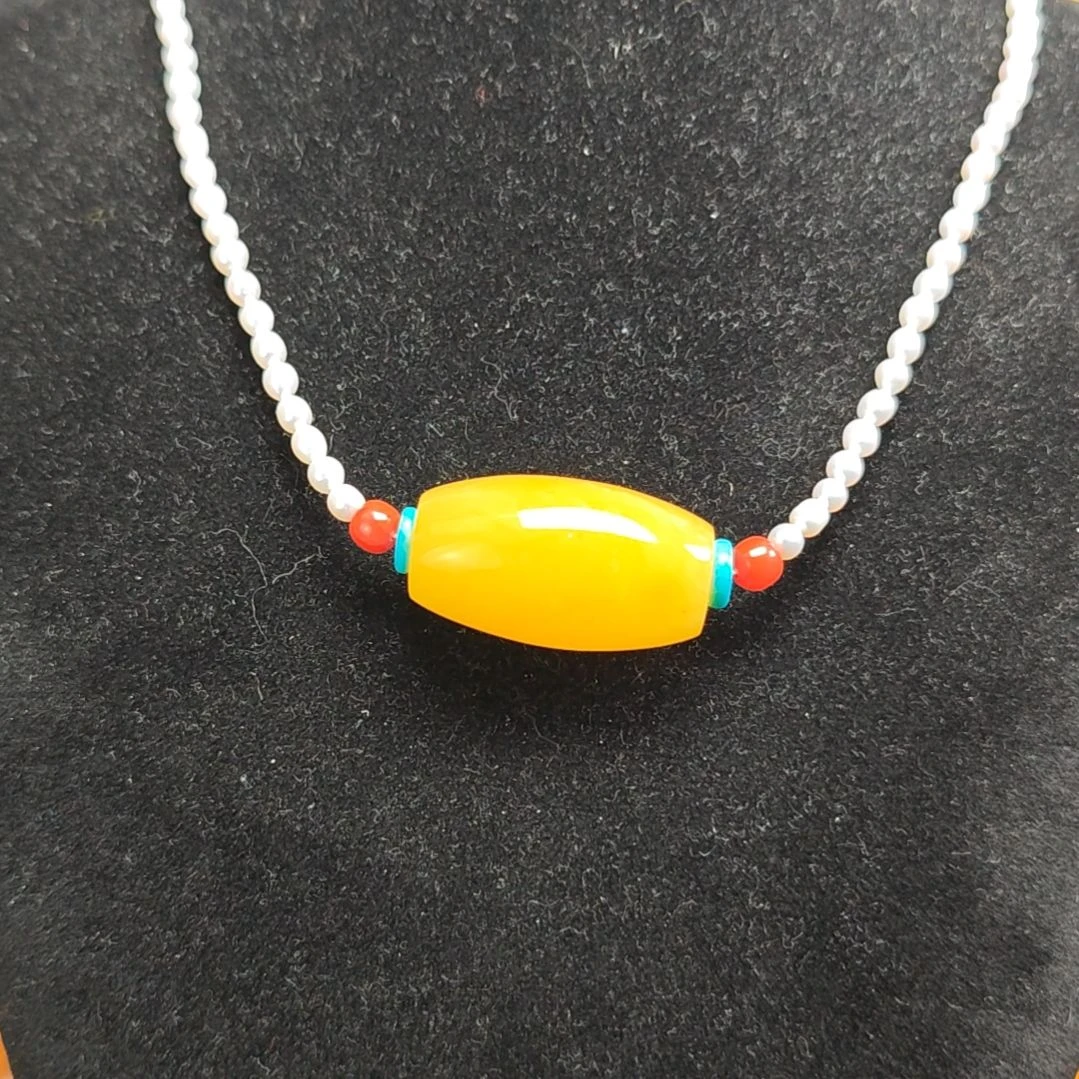 蜜蜡吊坠(赠链)未镶嵌