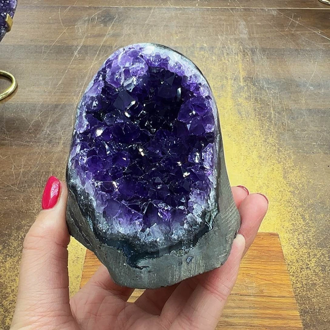 紫晶摆件未镶嵌福利