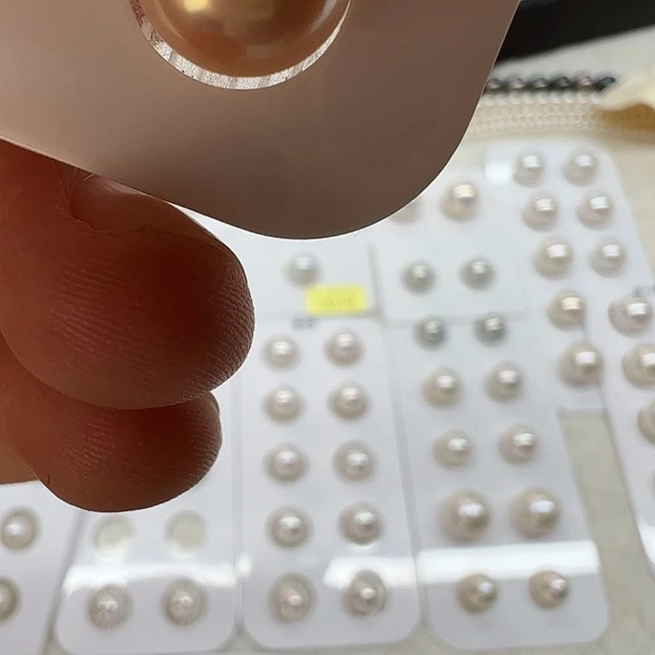 淡水珍珠颈饰银S925镶嵌