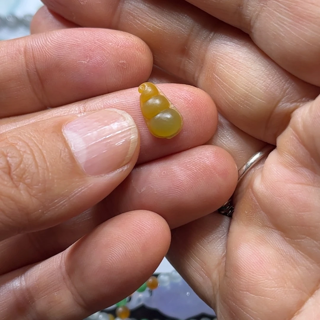 定制翡翠未镶嵌豆