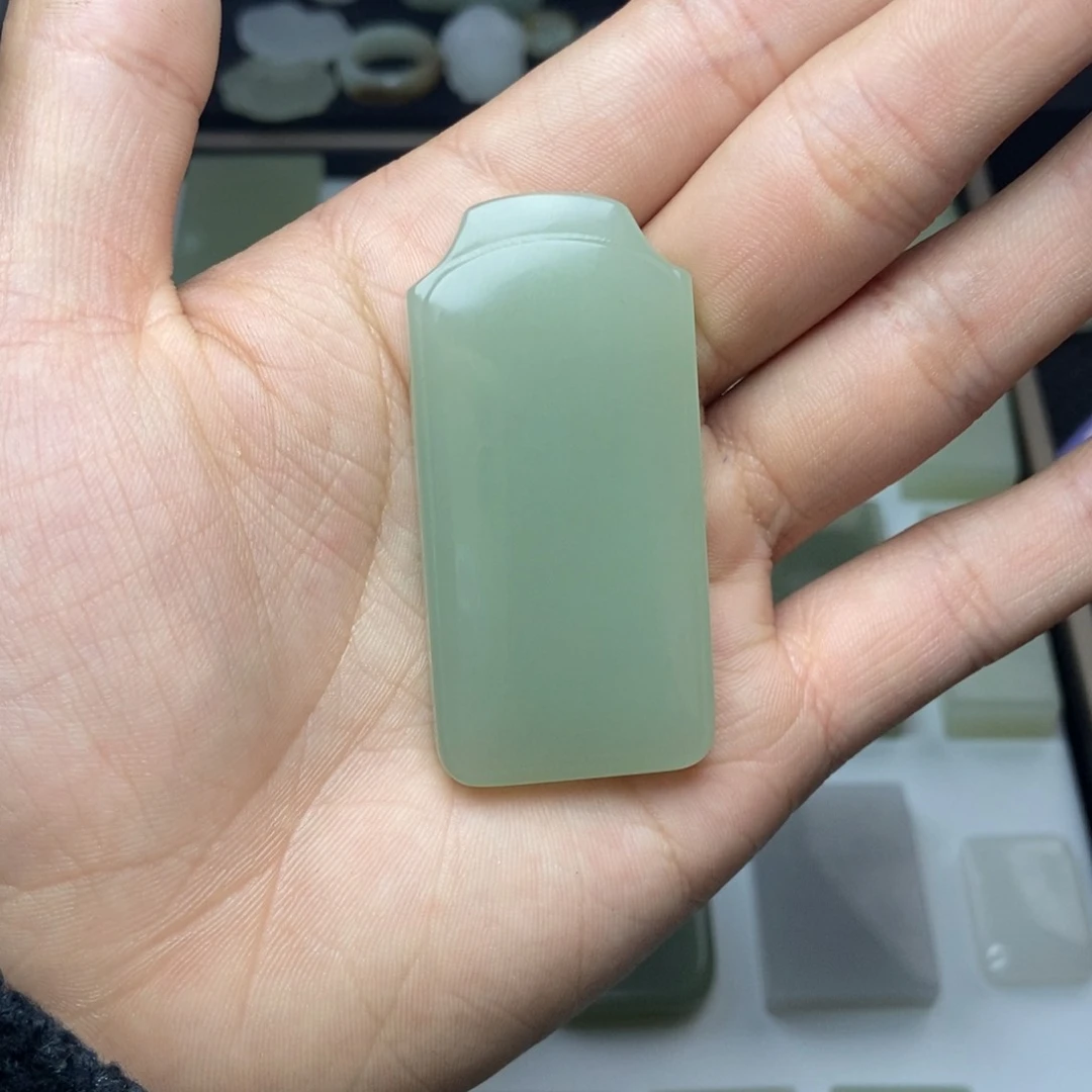 和田玉挂件未镶嵌我****马