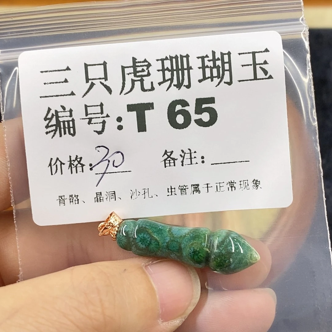 硅化珊瑚（珊瑚玉）1未镶嵌蔷*