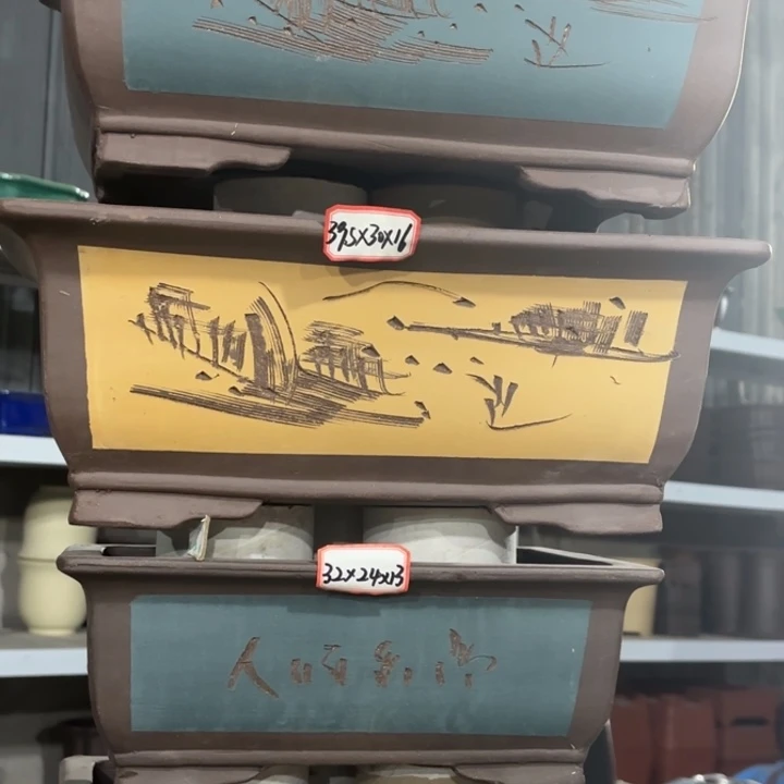 紫砂花盆              128-4